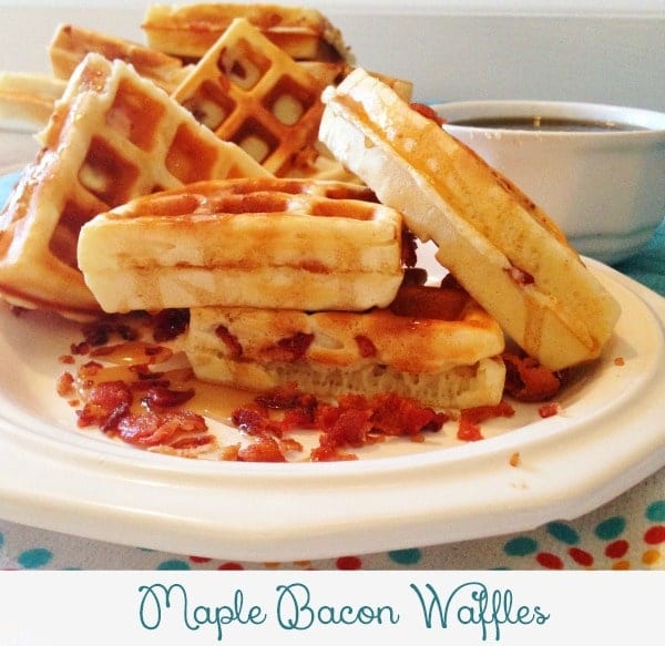 Maple Bacon Waffles Recipe Shaping Up To Be A Mom